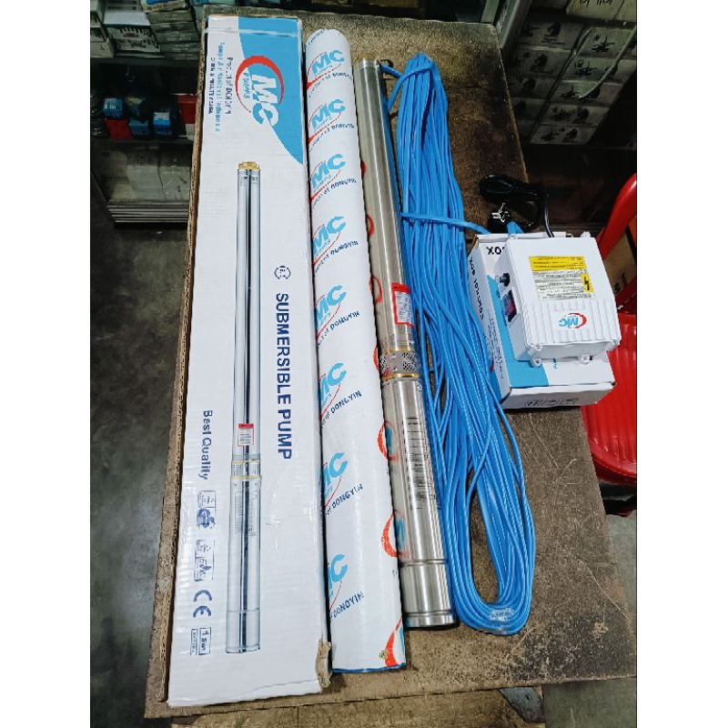 POMPA SATELIT / CELUP  SUBMERSIBLE NASIONAL MCPUMP 2,5" 0,33HP + KABEL 40METER