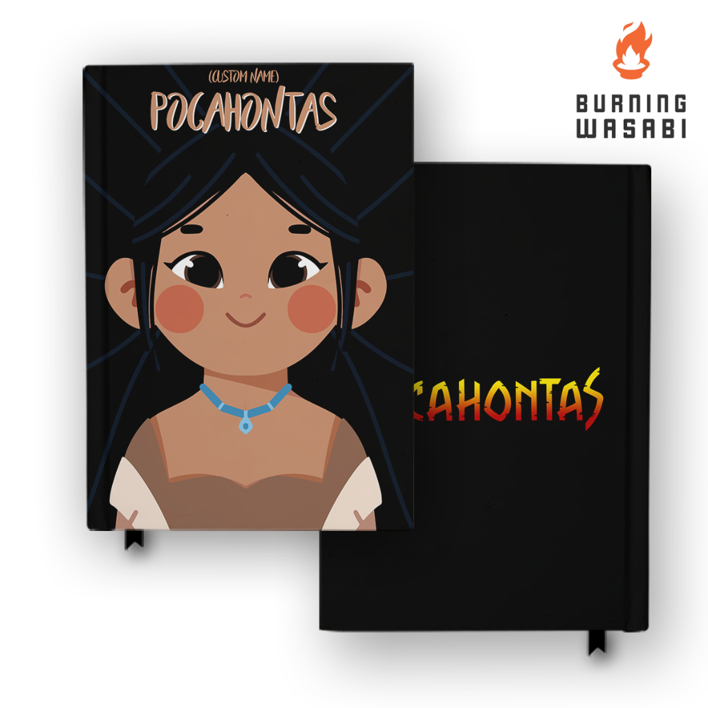 

Buku Catatan Notebook Pocahontas Face 4 Hardcover Custom Nama Diary Gift Jurnal Agenda Burning Wasabi A5 A6