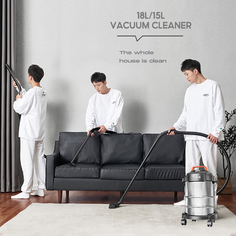 terbaru tixx vacuum cleaner penyedot debu karpet dan kasur sofa 18l vacuum cleaner wet and dry