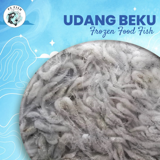 Udang Rawa Beku Air Tawar Frozen Fresh dan bersih Pakan Ikan Predator Berkualitas [ PS FISH ]