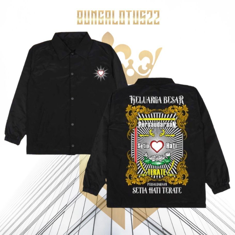 JAKET COACH KELUARGA BESAR PSHT NEW || jaket coach psht