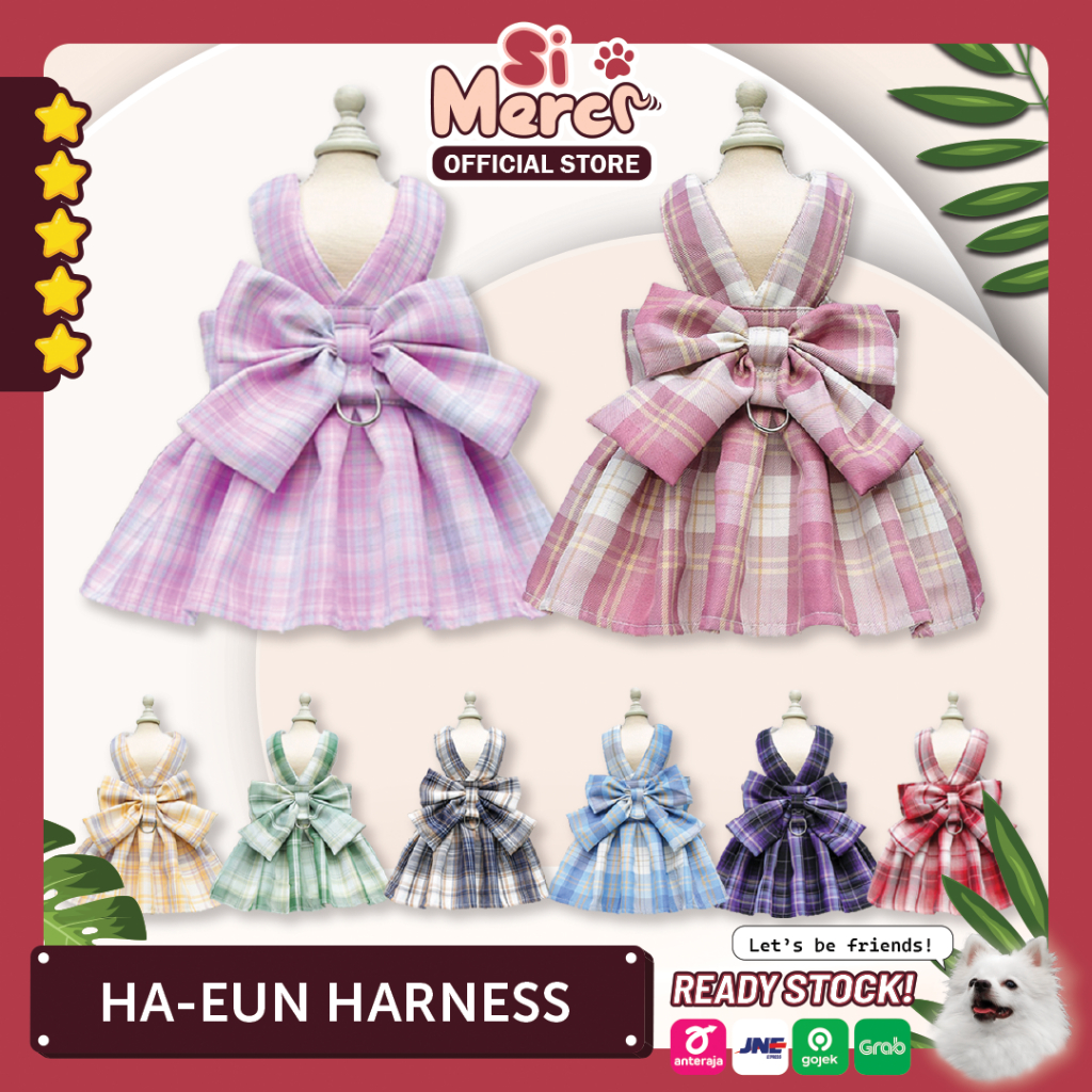 Anjing Kucing Korea Baju Anjing Kucing Korea / Tali Anjing / Baju Anjing / Harness Baju Anjing Kucin
