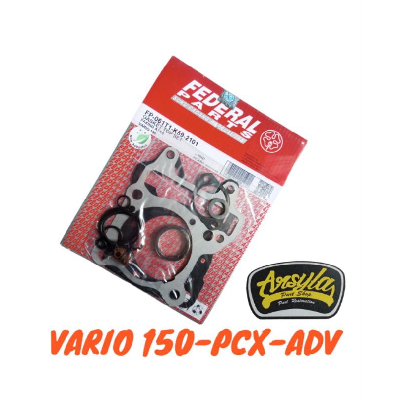 paking top set gasket Honda Vario 150 PCX ADV original federal