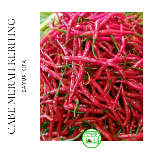 

Cabe Merah Keriting 250 gram
