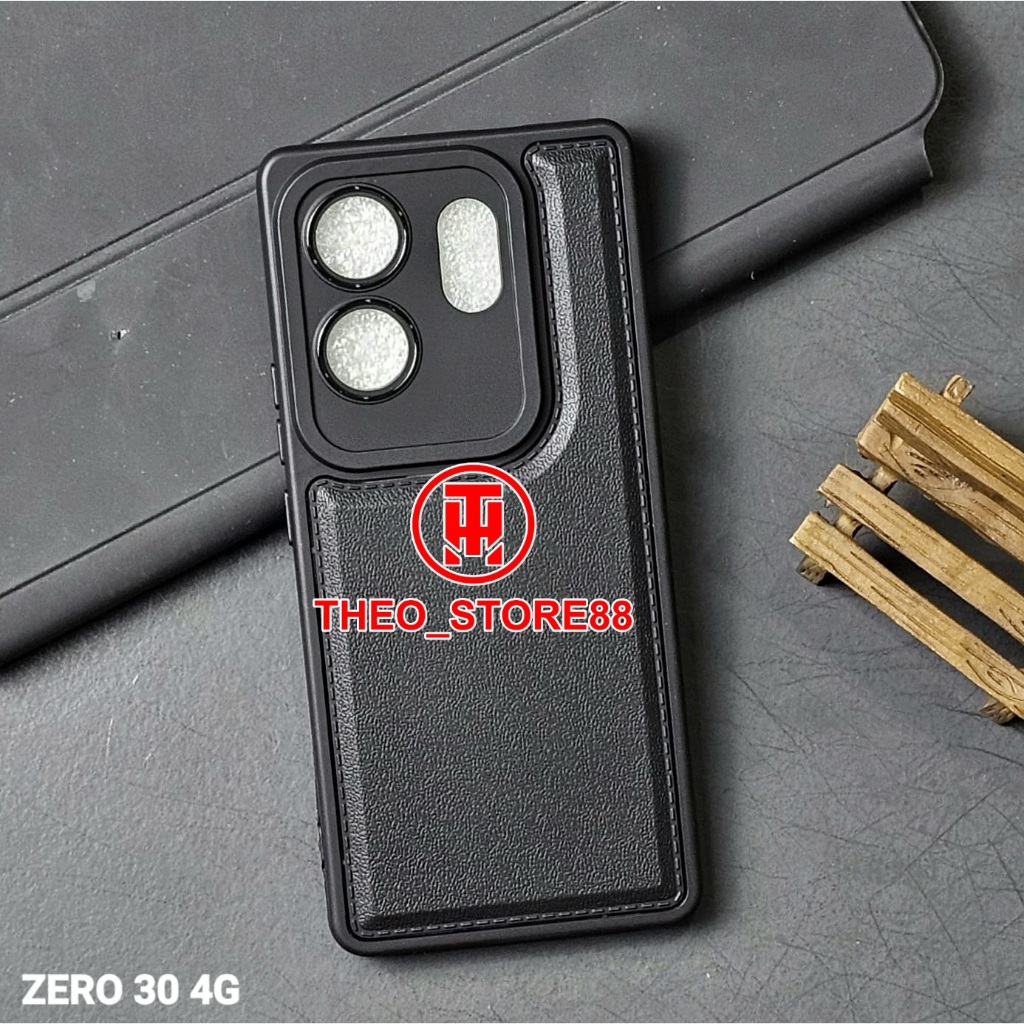 VIVO Y33S CASE LEATHER PRO BLACK VIVO Y33S