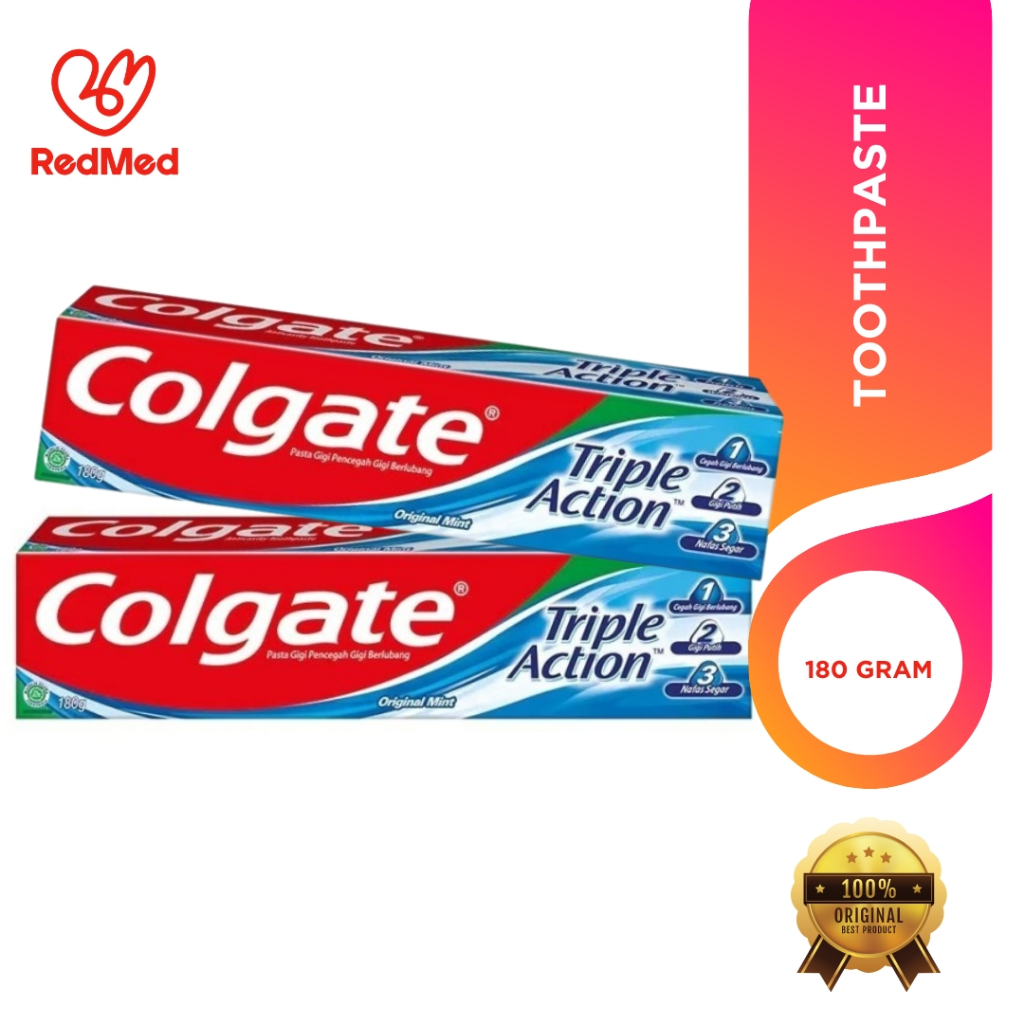 COLGATE TRIPLE ACTION 180GR