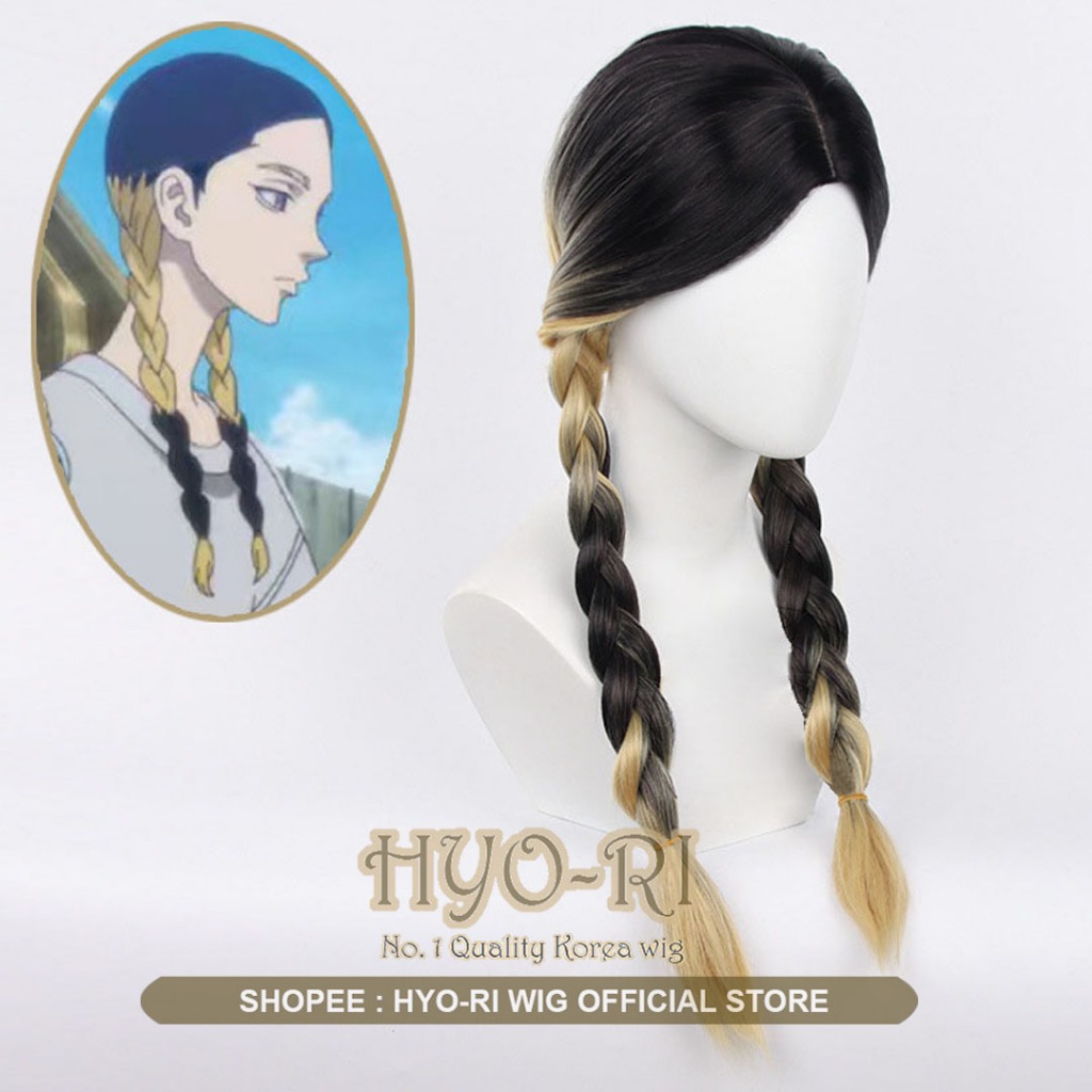 HYO-RI WIG : WIG RAN HAITANI WIG HAITANI RAN WIG COSPLAY ANIME TOKYO REVENGERS