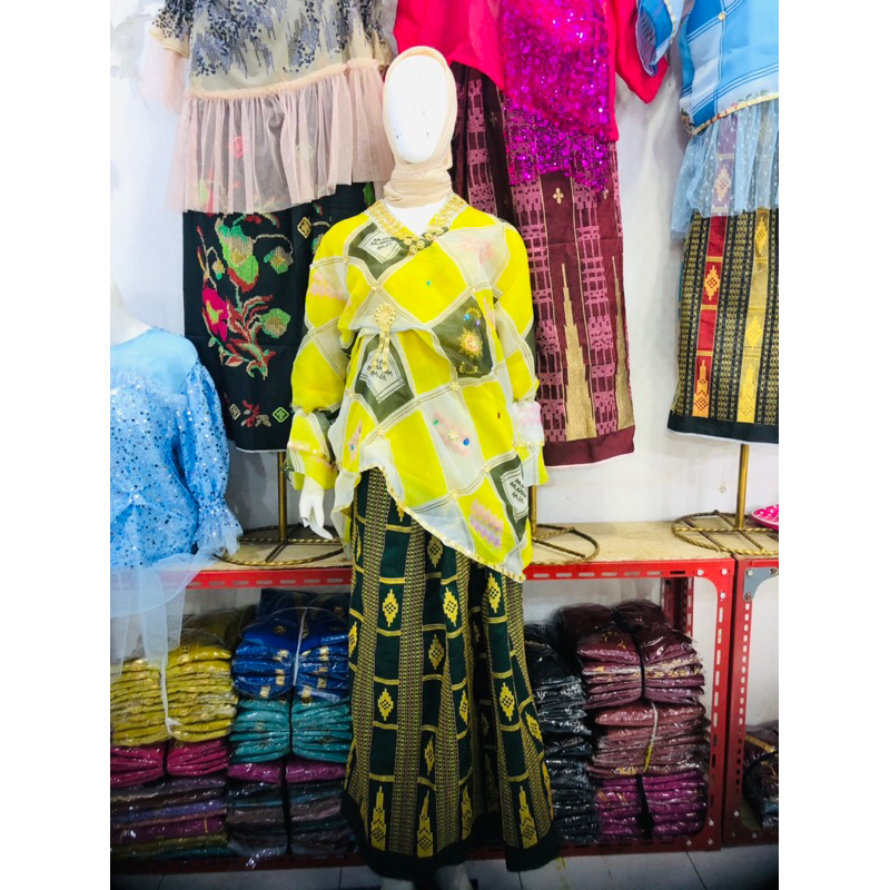 Baju Bodo Modern motif Labbu