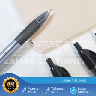 

Snowman V5 Pulpen / Ballpoint Tinta Hitam, Biru Tip 0.7mm Black Karet Blue Black Blue Alat Plastik Stationery