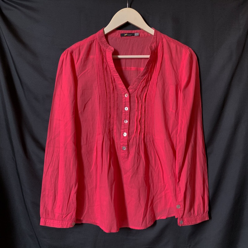 PRELOVED BUTTERFLIES®️ PINK BLOUSE - BLOUSE VINTAGE