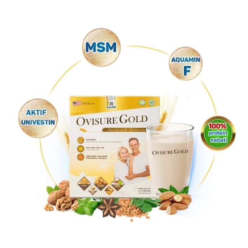 

OVISURE GOLD MILK SUSU VITAMIN TULANG DAN SENDI NYERI OTOT ORIGINAL AMERIKA