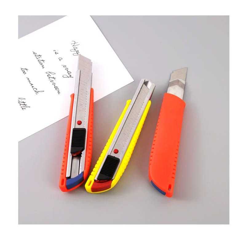 

Cutter PANJANG 16CM/Pisau pemotong Cutter Knife /Acrylic knife Cutter Kecil pisau kecil Serbaguna