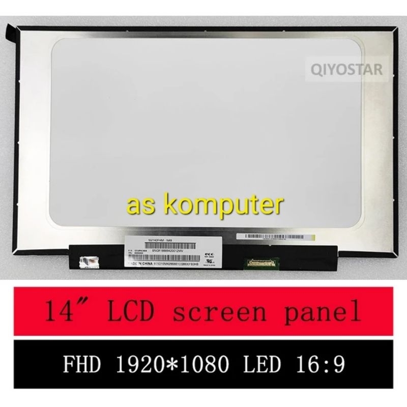 Led LCD Layar HP 245-G8 245-G9 245-G10 Ryzen 5 Ryzen 7 Non Touchscreen ND5