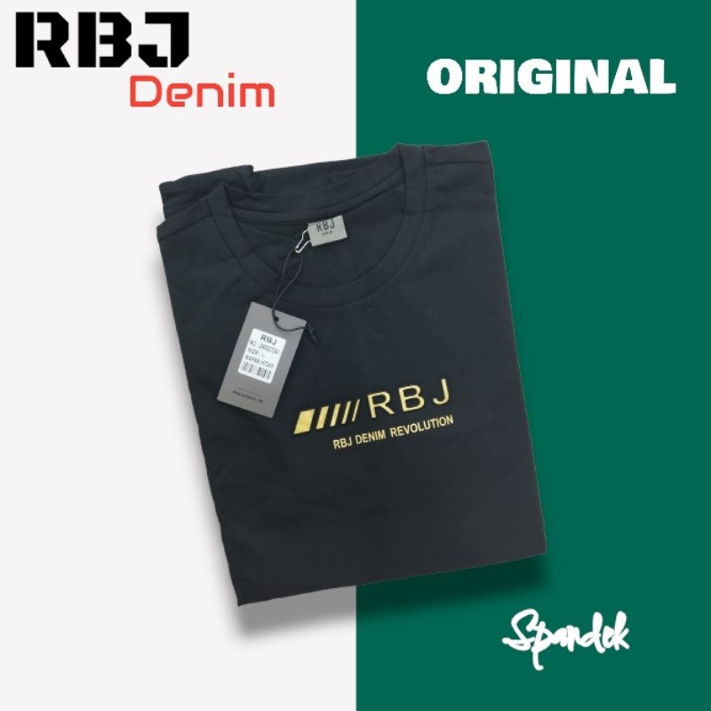 KAOS RBJ DENIM ORIGINAL PRIA TERBARU