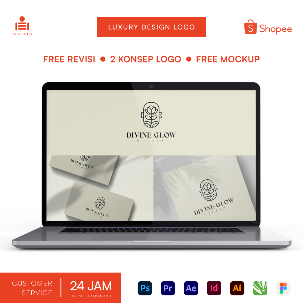 (PREMIUM) JASA DESIGN LOGO PROFESSIONAL UNTUK BRANDING USAHA