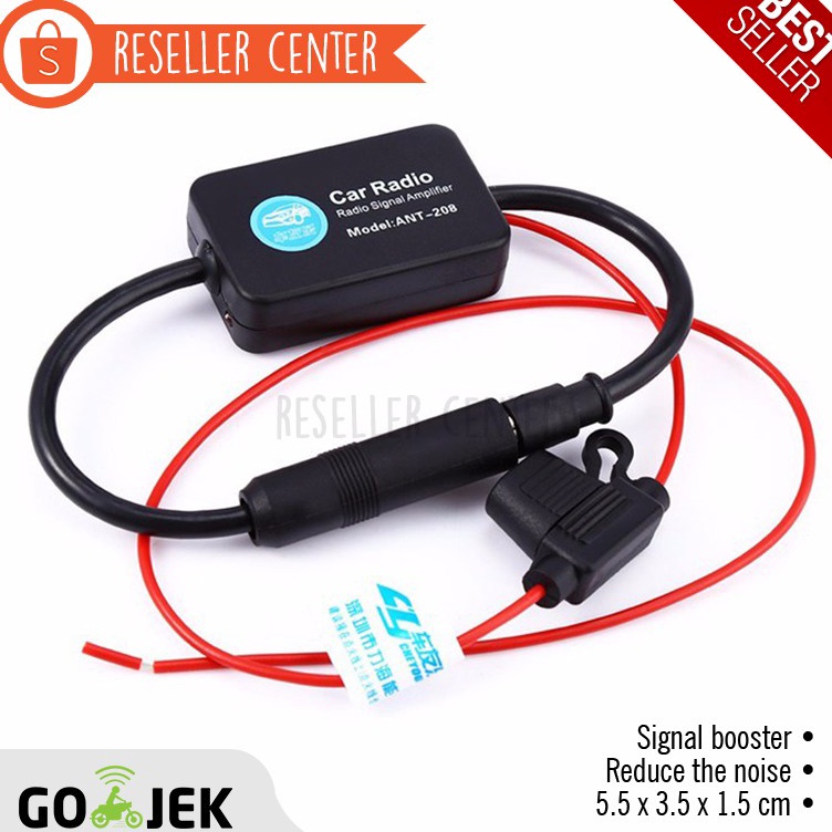 cI FM RADIO FM Radio Aerials Antena untuk Mobil  Penguat Sinyal Radio FM Mobil  Signal Booster  Car 