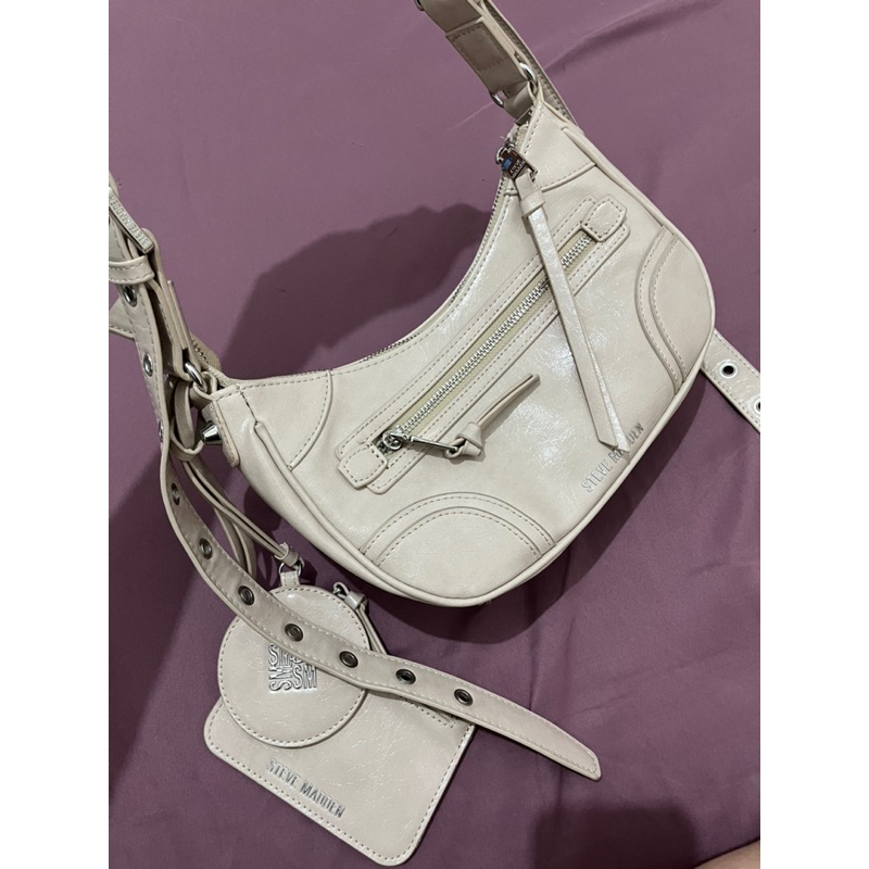 Bag Steve Madden BGLOWING in Bone Beige preloved