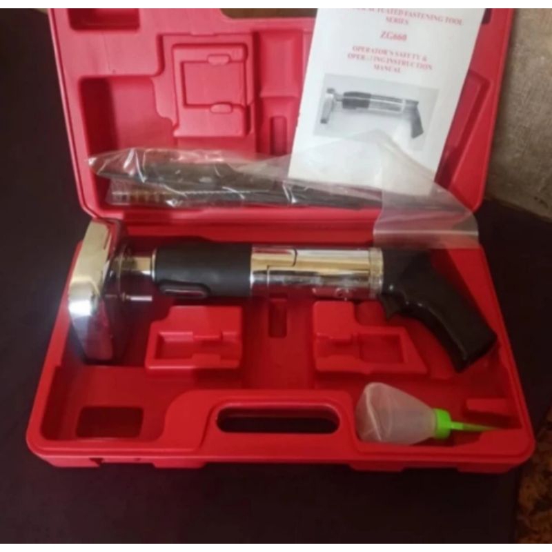 Mesin Tembak Paku Tembok Beton - Gun Pasting RAMSET