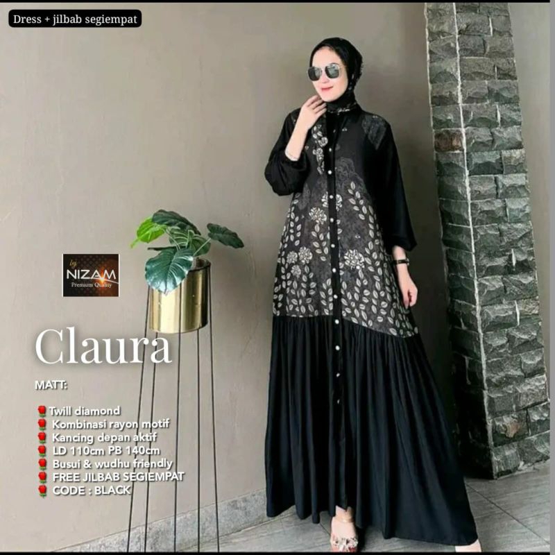 Imelda#Chinara#Claura# Tsabita# jenny #2 dress set hijab by Nizam
