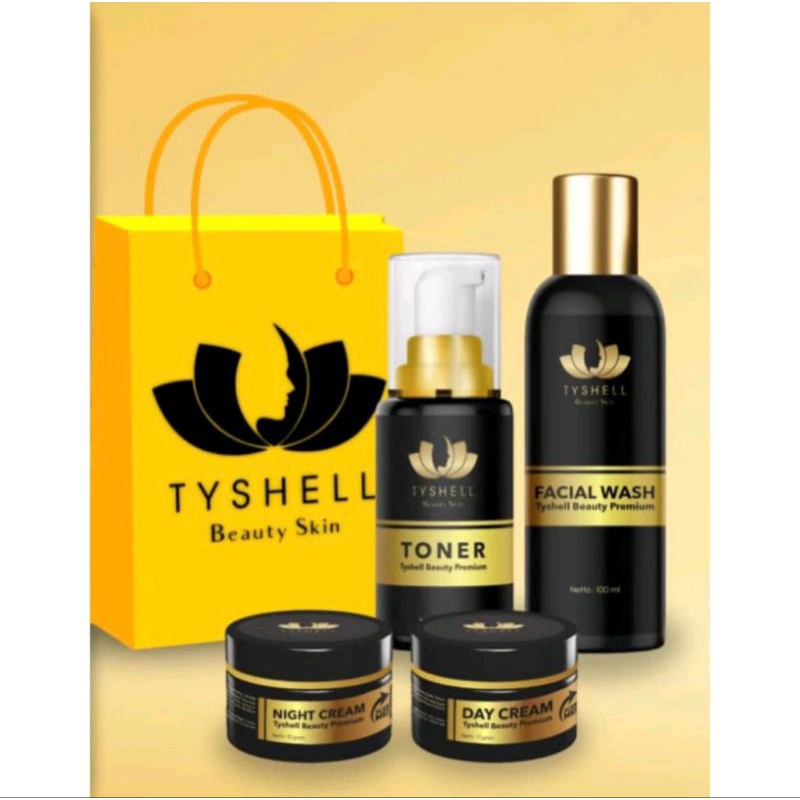 (PUSAT BALI) TYSHELL BEAUTY SKIN PAKET WAJAH ORIGINAL // LEBIH CEPAT MENCERAHKAN