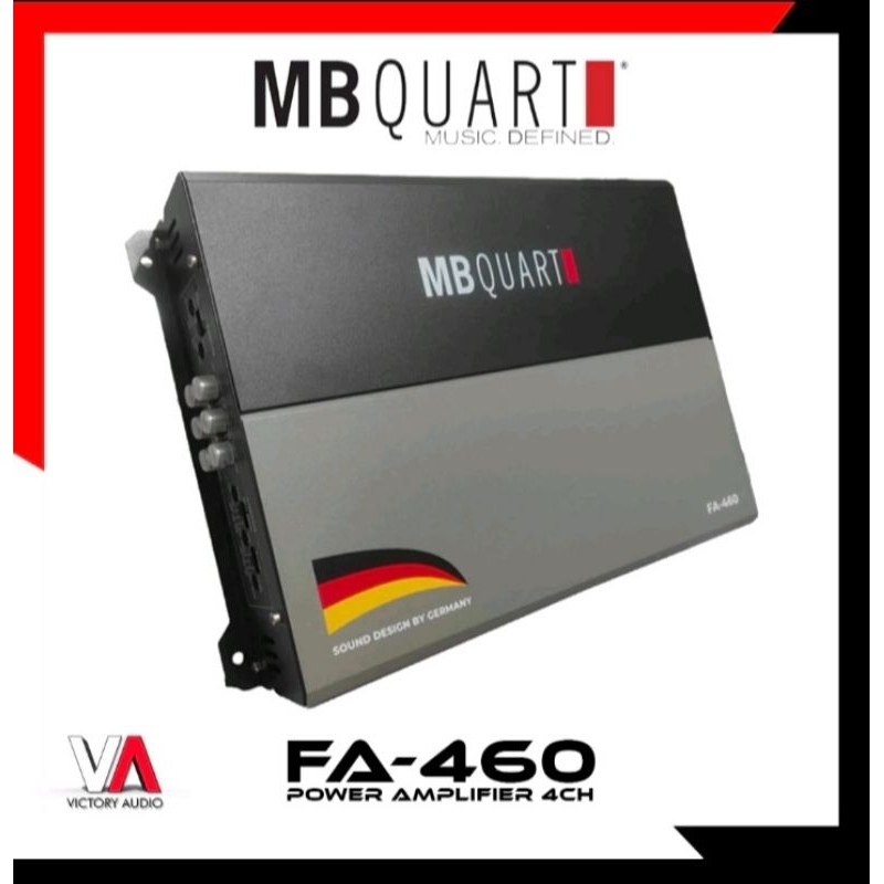 Power 4 chanel Mb Quart FA-460 Germany technology