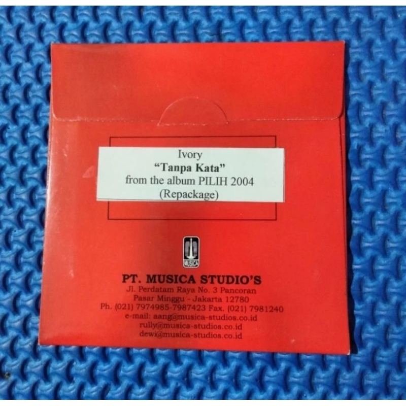 CD SAMPLE IVORY TANPA KATA