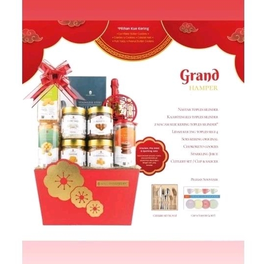 Holland Bakery - Grand Gift Box Hampers Chineese New Year / Imlek