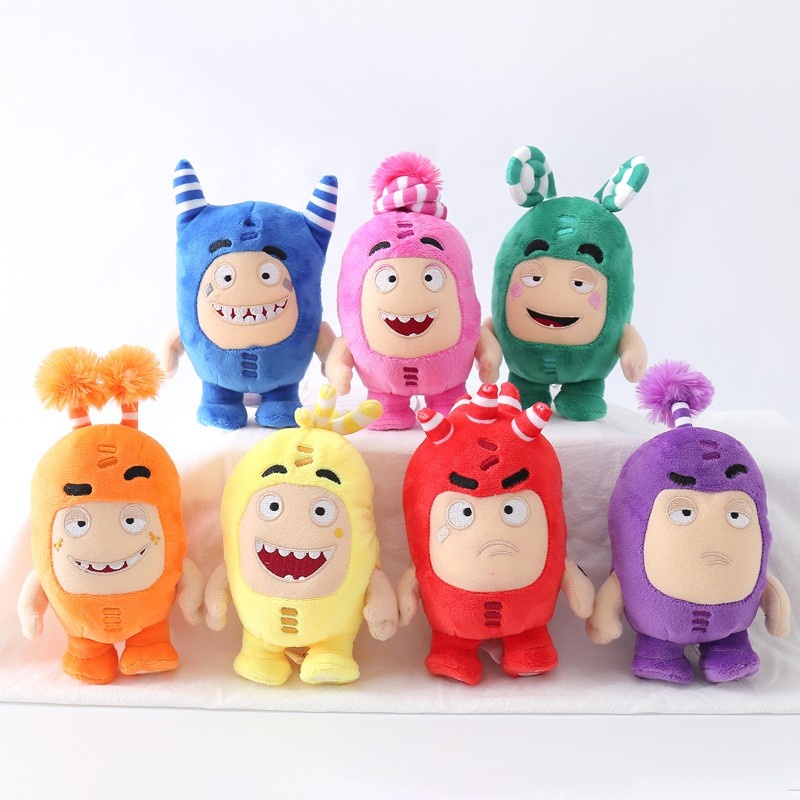 Boneka Oddbods Lucu  Bahan Halus Lembut Mainan Anak