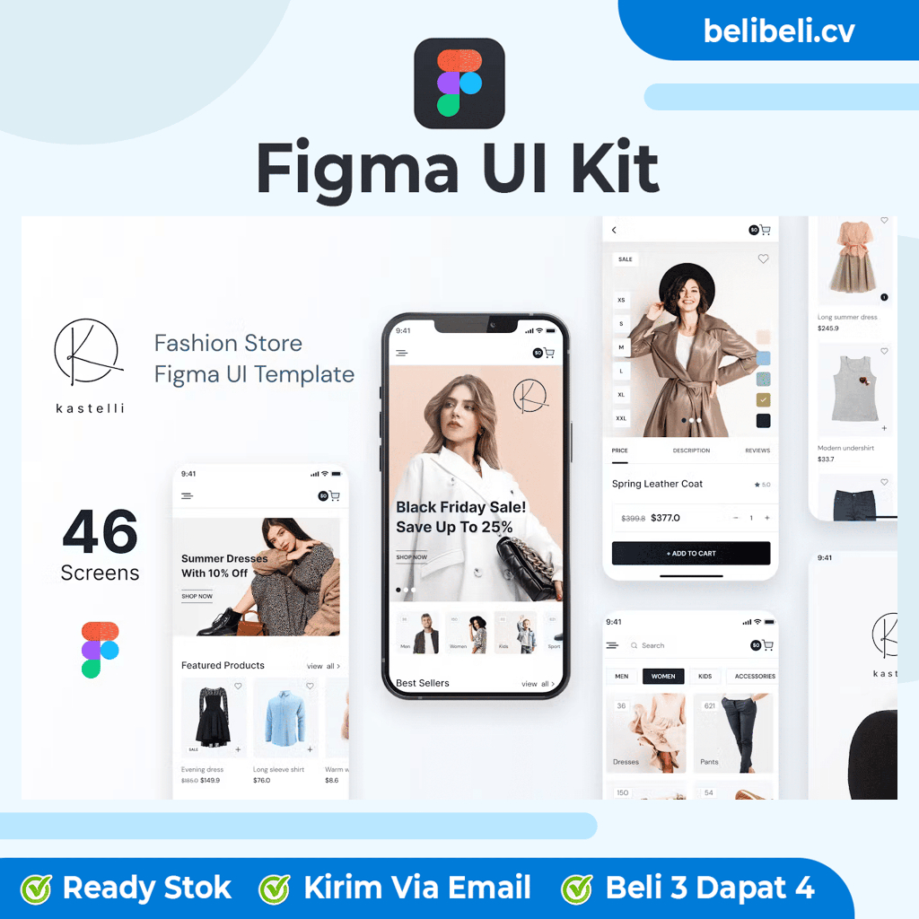 Fashion Store UI - Premium Figma UI Kit