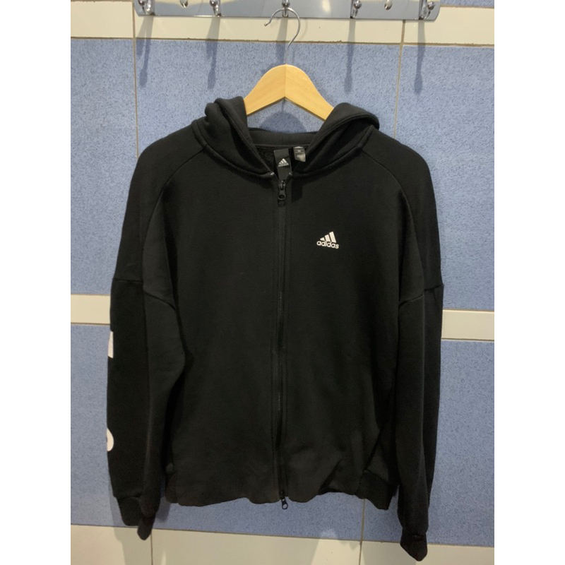 hoodie zipper adidas second