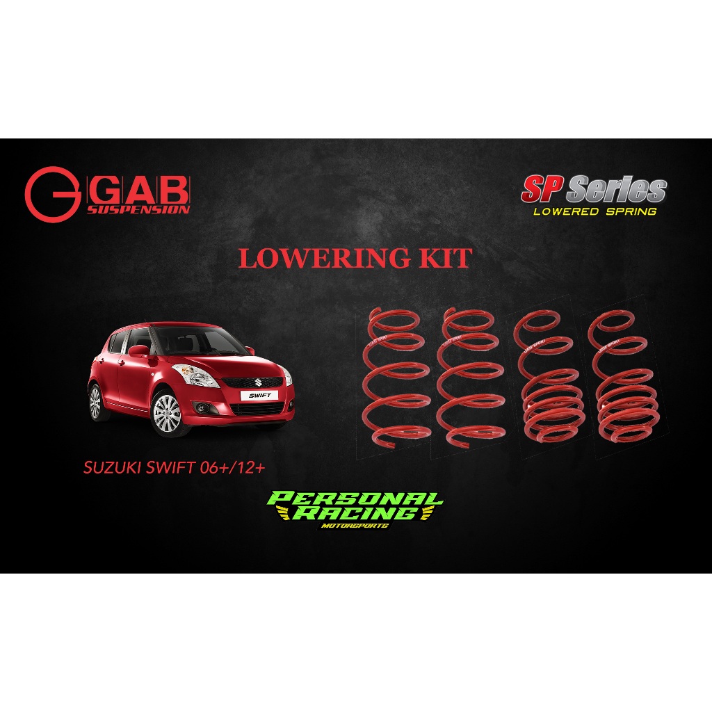 GAB Coil Spring Per Coilover Suzuki Swift 06 / 12+