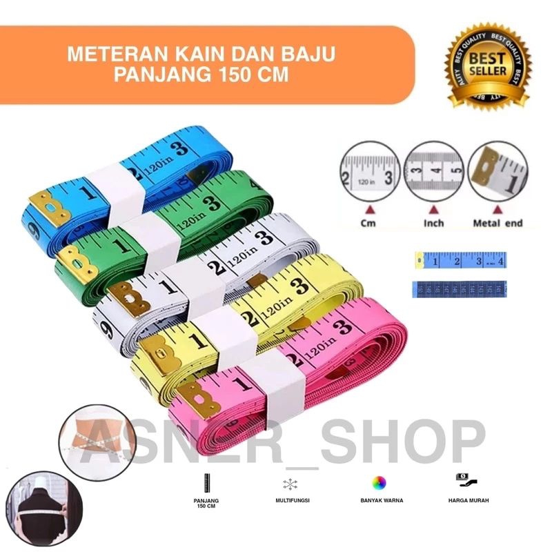 METERAN BADAN METERAN BAJU