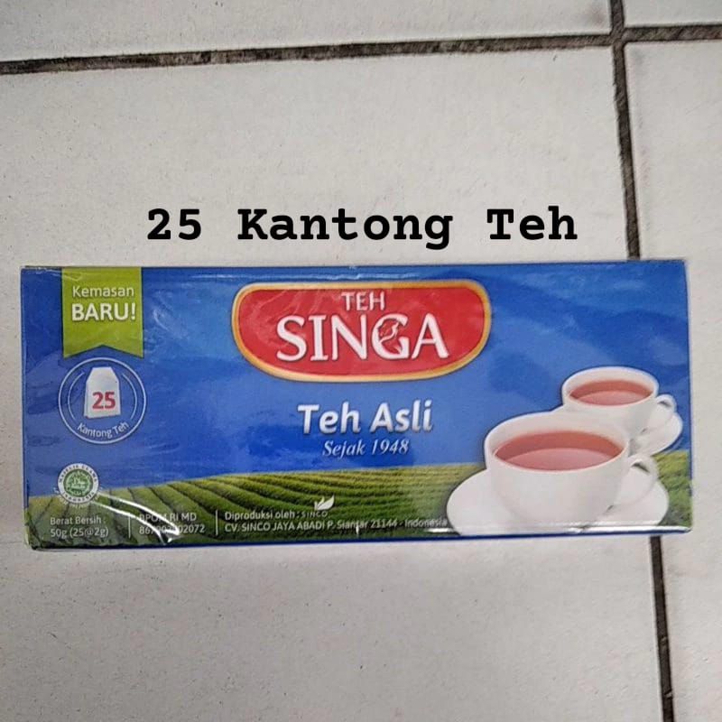 

Teh Celup Singa Isi 25Kantong