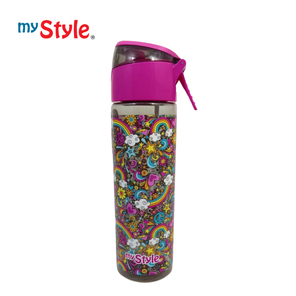 My Style TM 1165 Mist Spray & Drink TRITAN Bottle 750ml for Girls - Botol Minum Teguk Dan Semprotan 