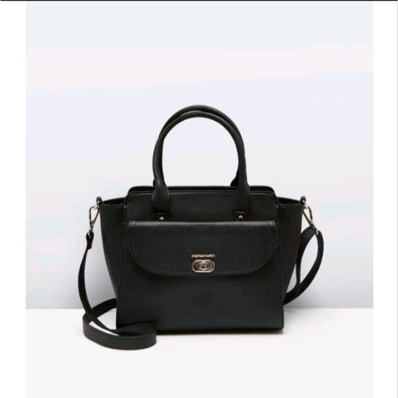 TAS SELEMPANG WANITA HITAM BELODIA SOPHIE MARTIN