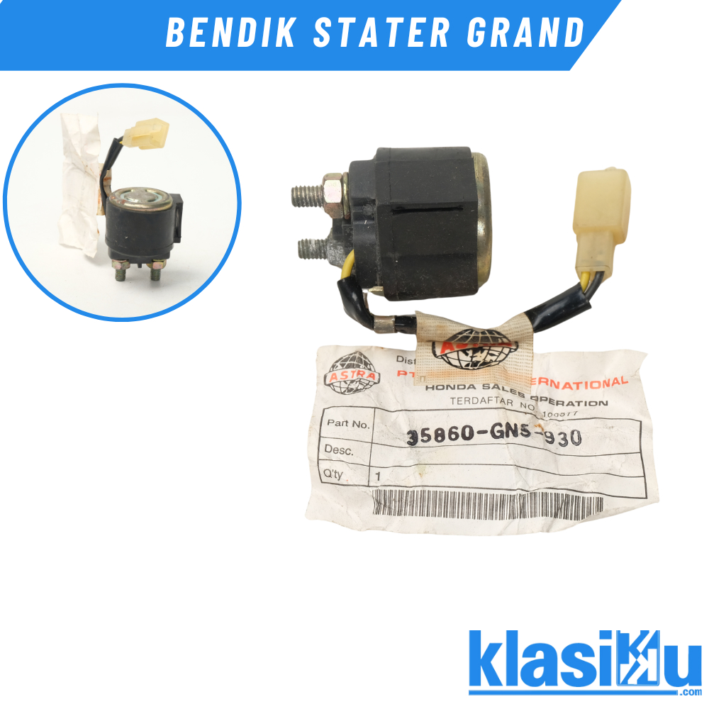 Bendik Stater Honda Grand Supra X Lama Supra Fit New Legenda Revo Lama Original 35860 gn5 930