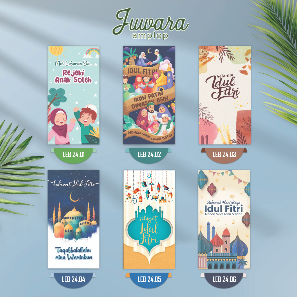 

20pcs Amplop / Angpao Lebaran Idul Fitri Murah