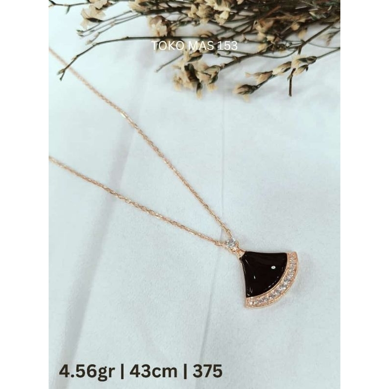 WAJIB TANYA STOK Realpict Kalung Koyek Emas Asli Kadar 375