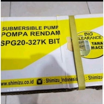 Pompa / mesin satelit 3" shimizu SPG20-327K BIT 1 HP