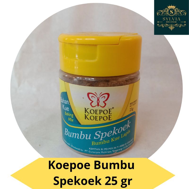 

Koepoe Kupu Kupu Bumbu Spekoek spikuk Bumbu Kue Lapis 25 gr