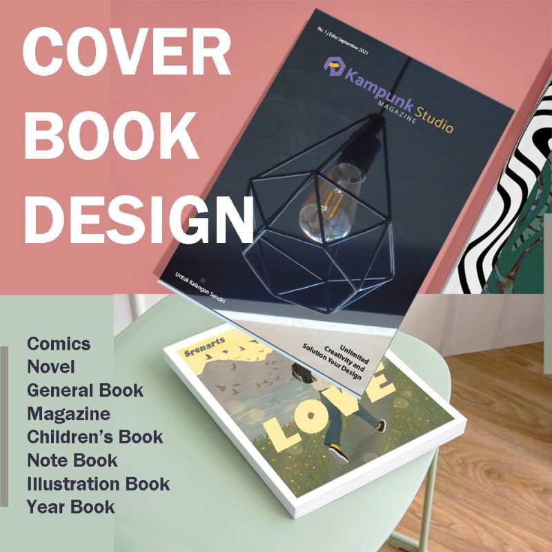 

Desain Cover Buku Cepat & Profesional || Year Book | Children's Book | Note Book | Illustration Book ||