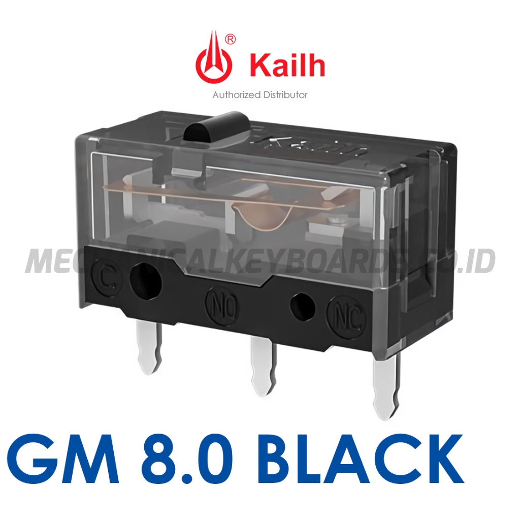 Kailh GM 8.0 Black 80M Mouse Micro Switch