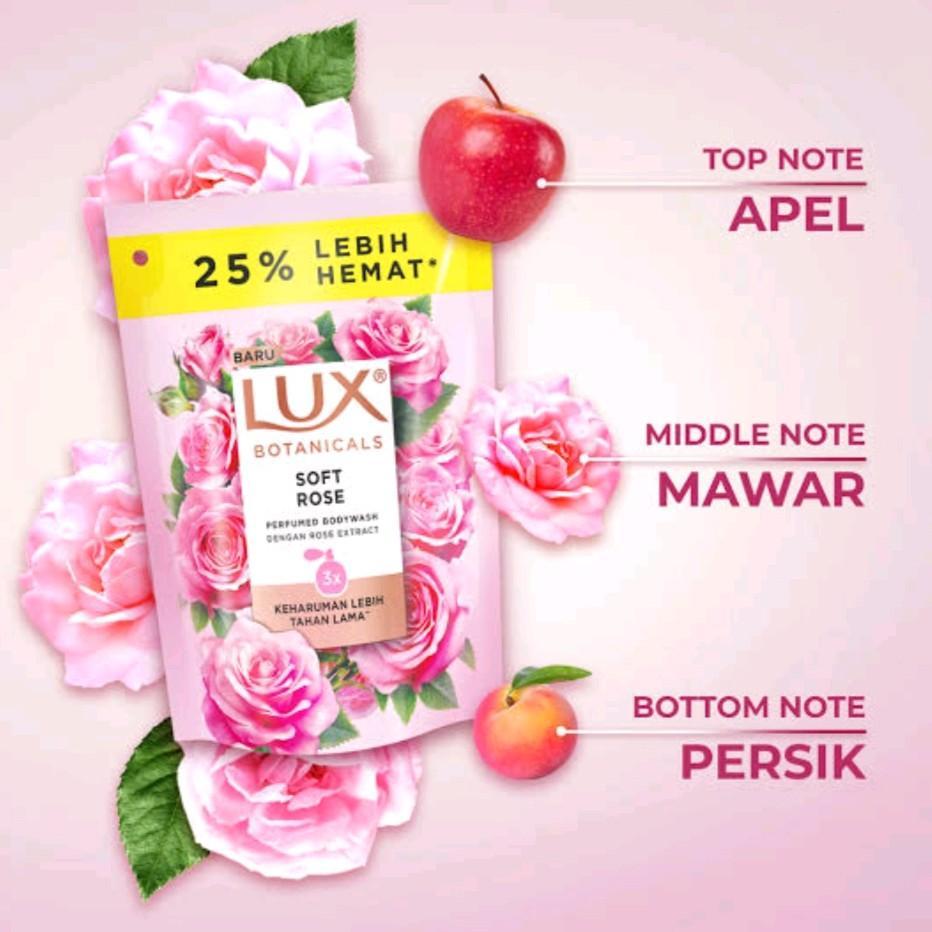 Lux Sabun Mandi Cair 250ml Soft Rose