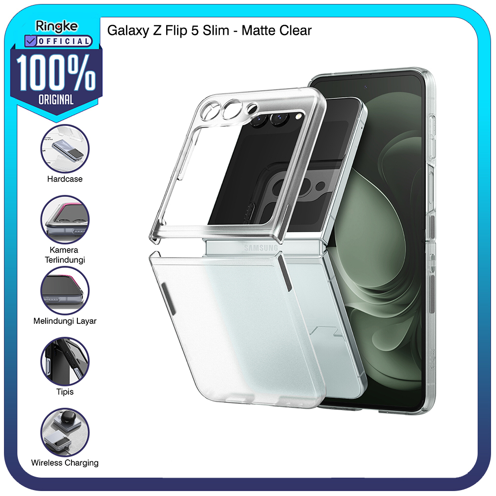 Ringke Samsung Z Flip 5 Slim Matte Clear