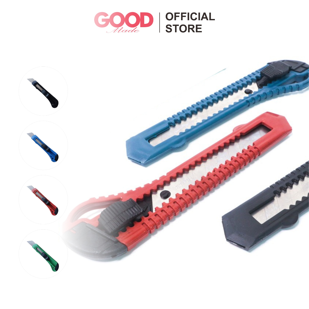 

GOOD MADE - Pisau Cutter Piso Cutter cuter kater Besar Pemotong Dus ATK | COD