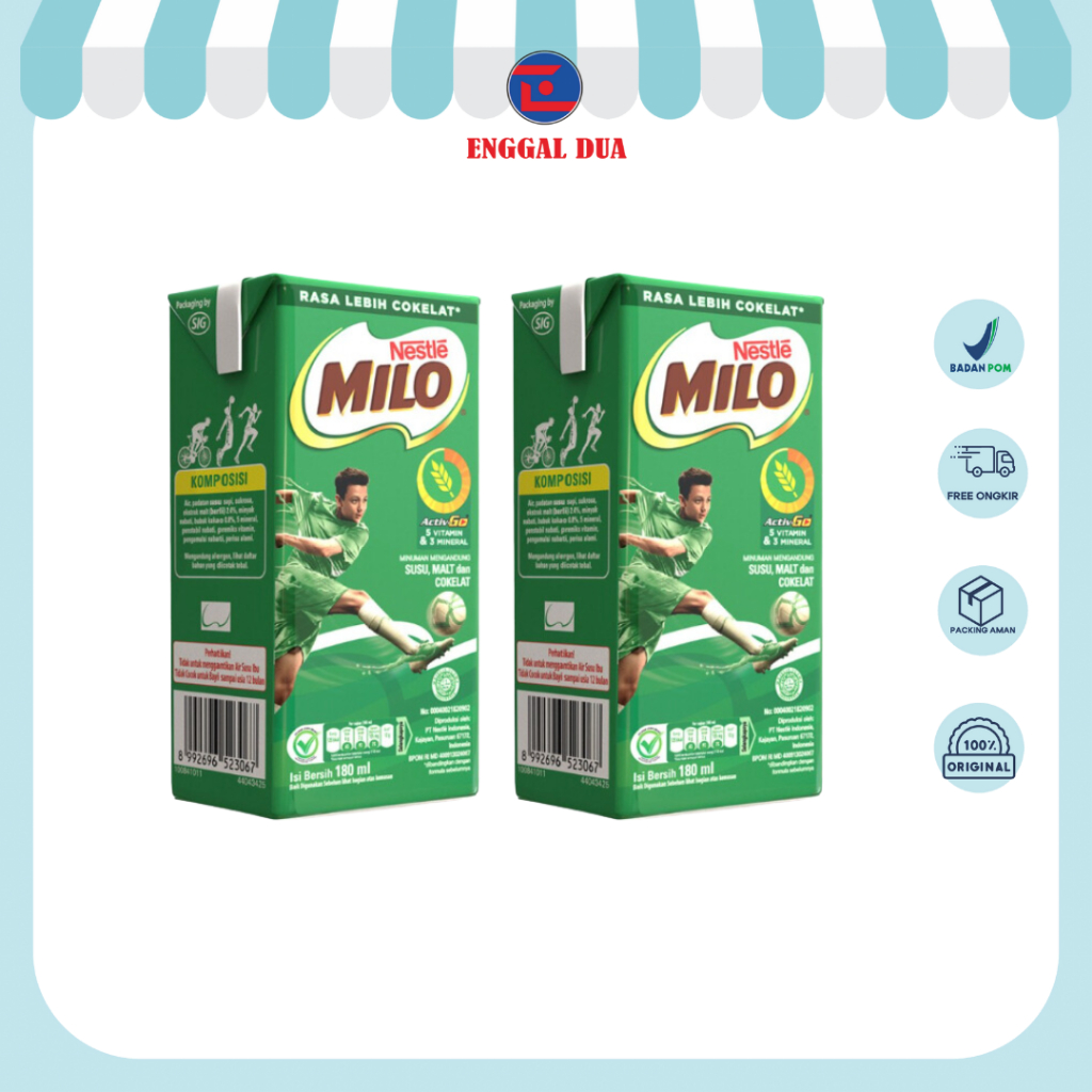 

MILO ACTIV-GO UHT Susu Coklat 180ml