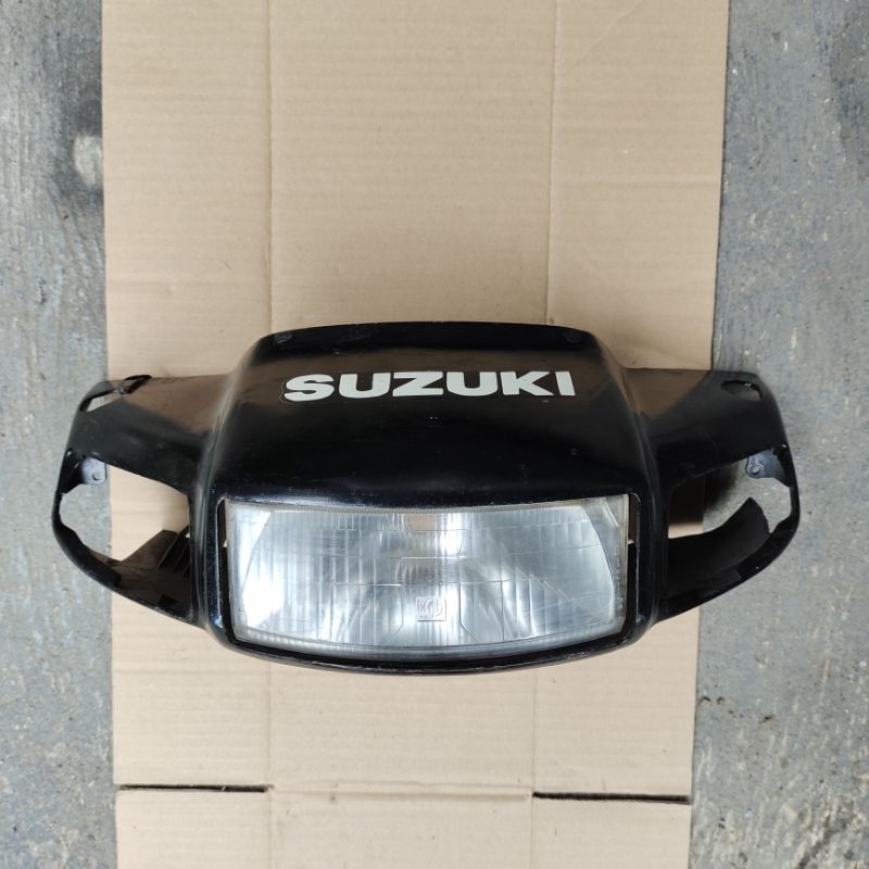 batok lampu depan Suzuki satria 2 tak lumba set lampu depan original