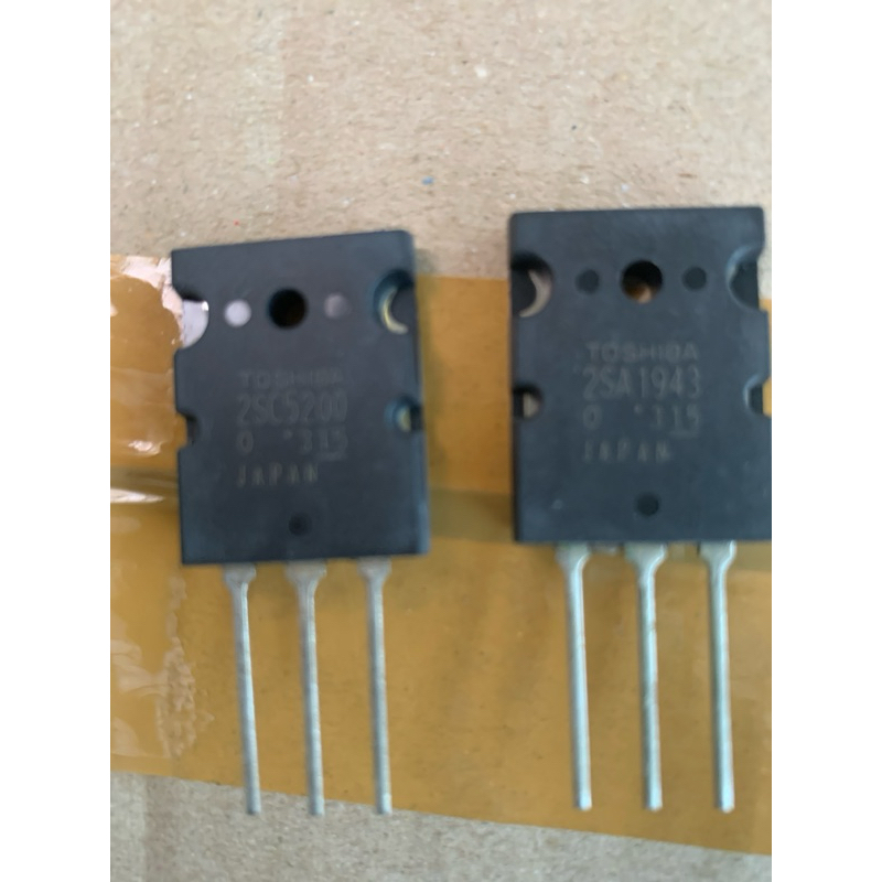 Transistor Toshiba 2SA1943 2SC5200 / A1943 C5200 ORI JAPAN