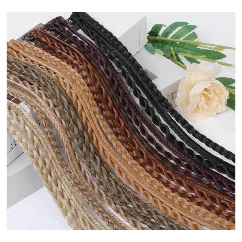 Rambut Kepang HairClip Rambut Sambung HairClip Kepang Clip Rambut Aksesoris Rambut