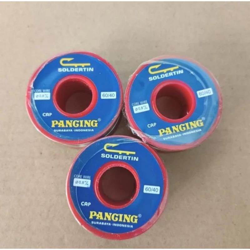 Timah Solder Pancing 250gram/Timah Solder Pancing 0.8 250 gram/Timah Solder Cap Pancing 250gram